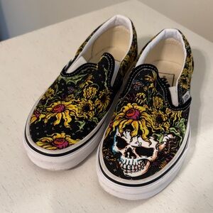 Vans Women’s (Coed) Classic Beauty Skull Slip-On Sneakers / Size 5 / Brand NWOT